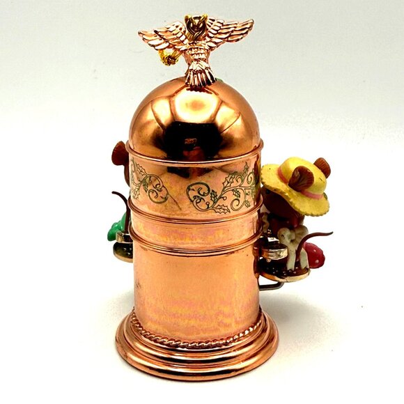 Enesco 1996 There's A Friendship Brewing Christmas Ornament Holiday Gift  In Box - Picture 5 of 11